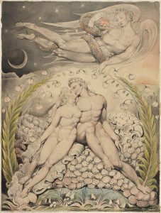 Adam and Eve William Blake