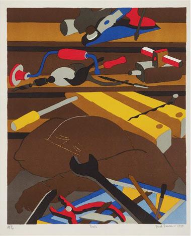 Jacob Lawrence, Tools, 1977