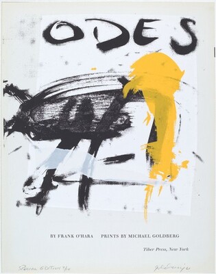 Goldberg, Michael (Title Page from Odes)